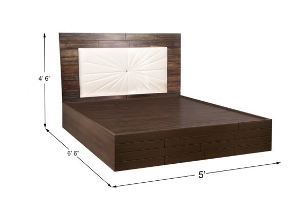 Queen Bed with Box Storage-2
