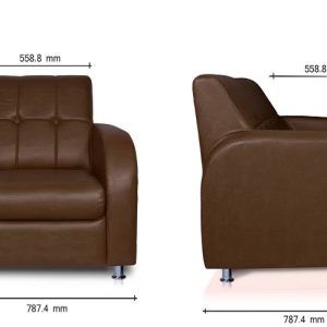 Brown Sofa Set size 1