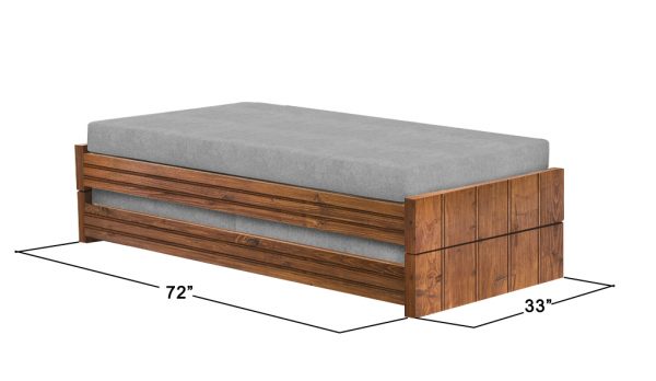Solid Wood Sofa cum-1