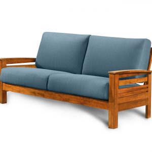 Traditional Mission Style Sofa-3