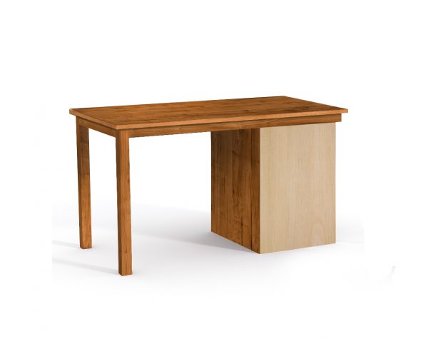 Wood Computer Table with Storage-2